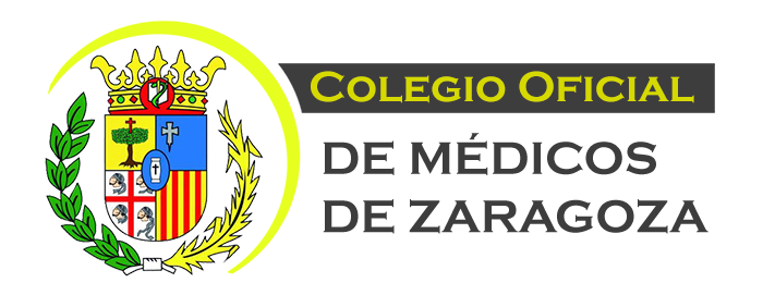 Logo Colegio oficial médicos zaragoza